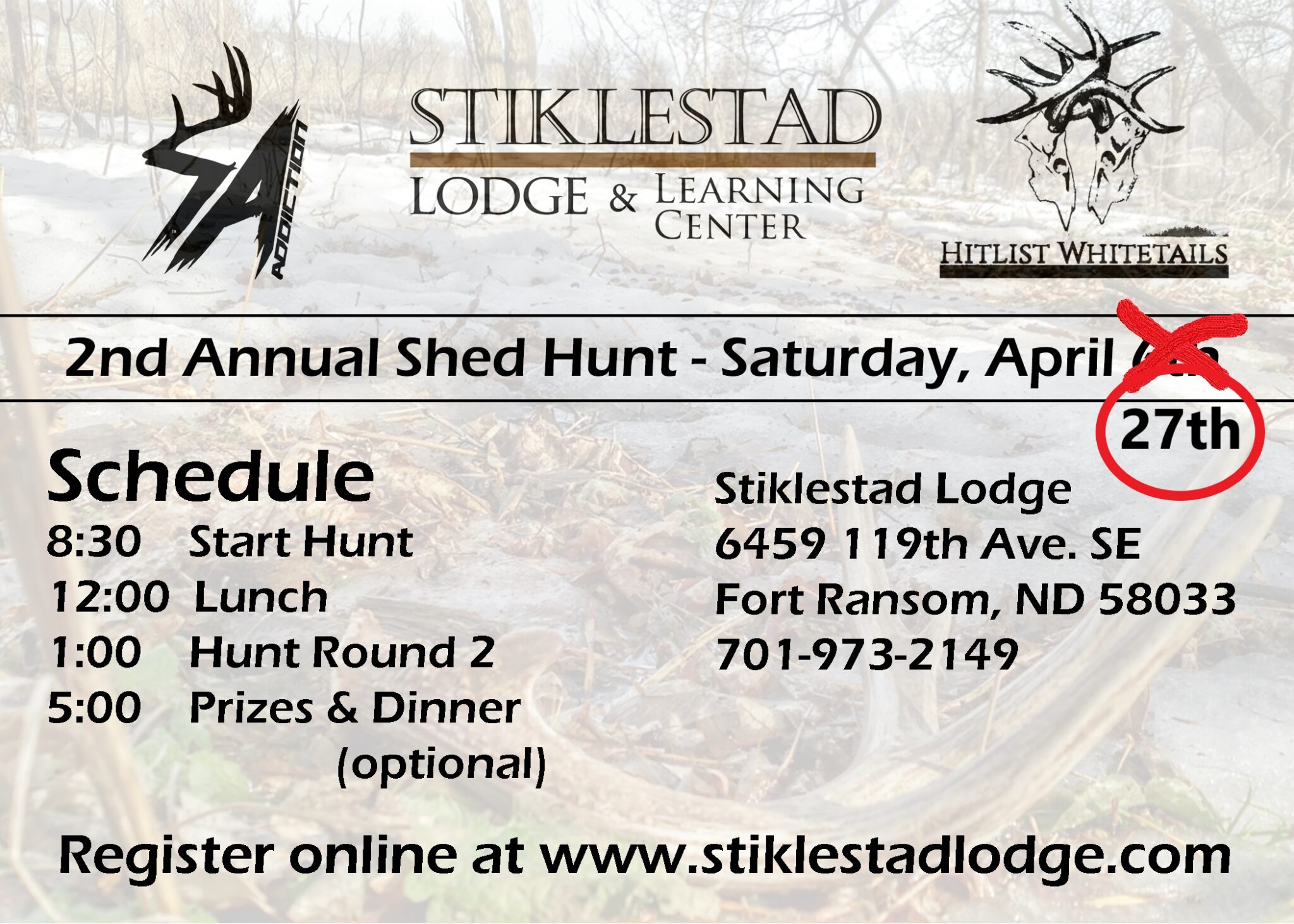 Shed Hunt Updated Information Shed Hunt Updated Information